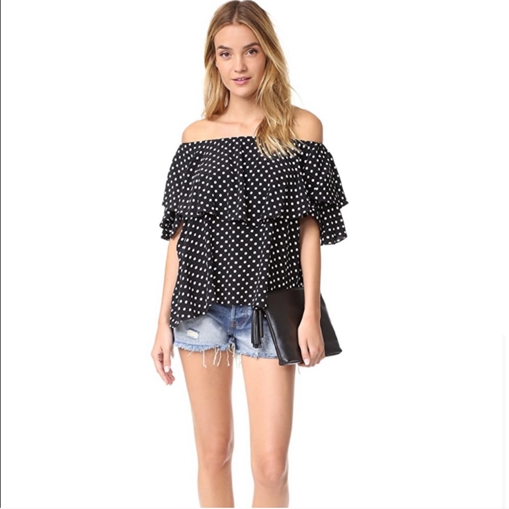 MLM Label off shoulder top - Picture 3 of 6